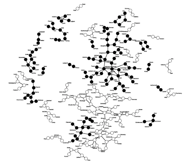 The Effects of Congressional Staff Networks in the U.S. House of Representatives