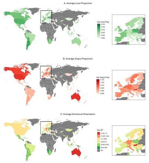 Love and Anger in Global Party Politics: Facebook Reactions to Political Party Posts in 79 Democracies